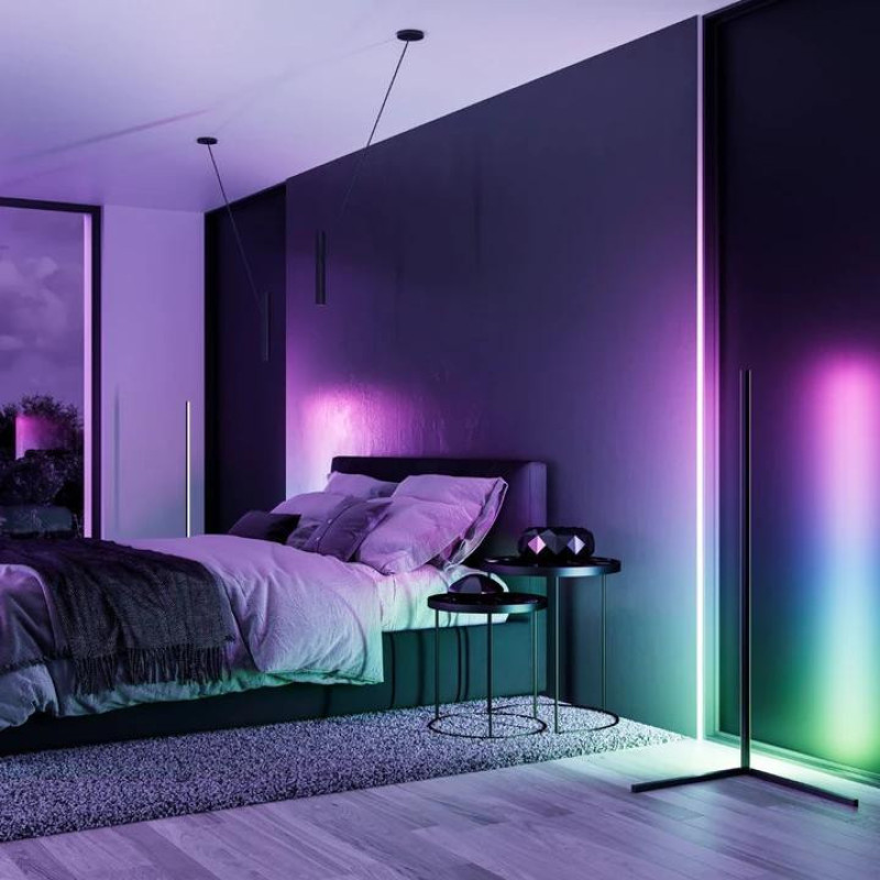 آباژور ایستاده مدل کرنر لایت CL-Rainbow