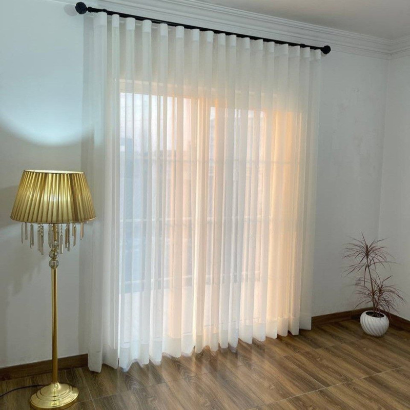 پرده مدل حریر شاین دار دوخت مینیمال سایز 580×275 سانتی متر