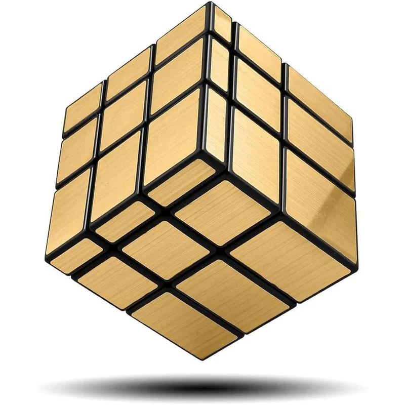 روبیک کای وای مدل GOLD بازی فکری مکعب 60x60x60 میلی‌متر وزن 50 گرم مناسب تقویت هوش و تمرکز