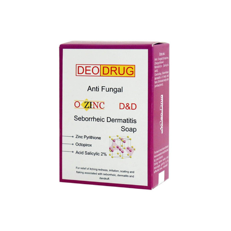 صابون ضد قارچ دئودراگ مدل Octozinc وزن 90 گرم مجموعه 5 عددی