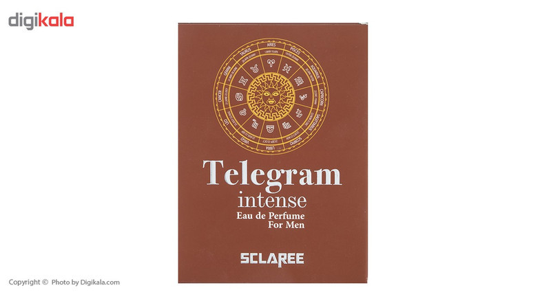 ادو پرفیوم مردانه اسکلاره مدل Telegram Intense حجم 85 میلی لیتر