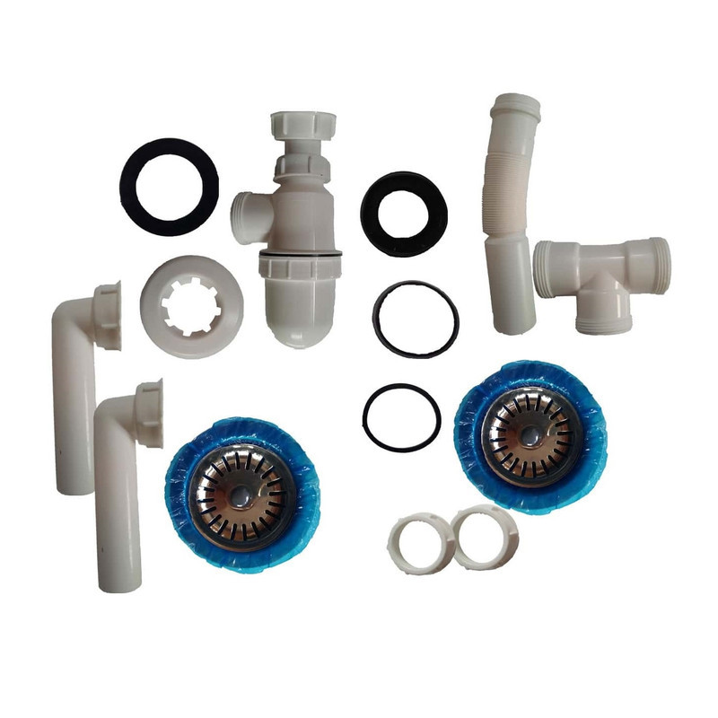 سینک ظرفشویی گرانیت توکار دو لگنه مدل SGWB2V