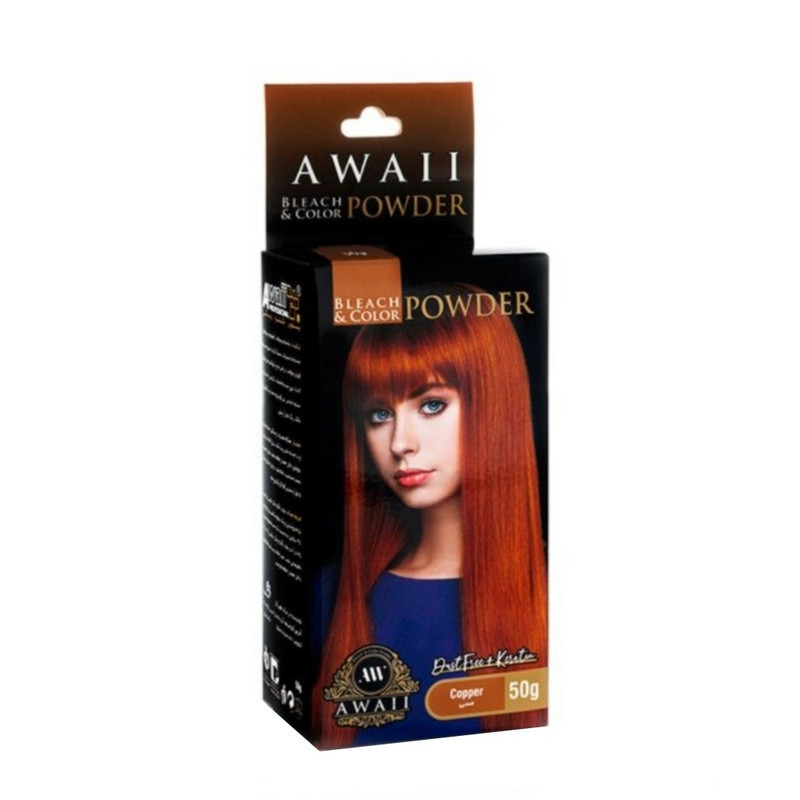 پودر دکلره آوایی مدل cooper وزن 50 گرم رنگ مسی