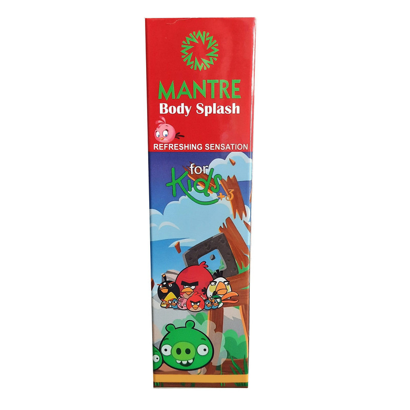 بادی اسپلش کودک مانتره مدل Angry Birds حجم 80 میلی لیتر