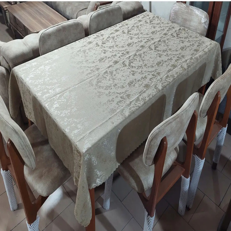 رومیزی مدل پتینه کد R-4-N سایز 140x110 سانتی‌متر