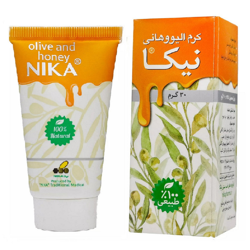کرم ترمیم کننده نیکا مدل OLIVE&HONEY وزن 30 گرم
