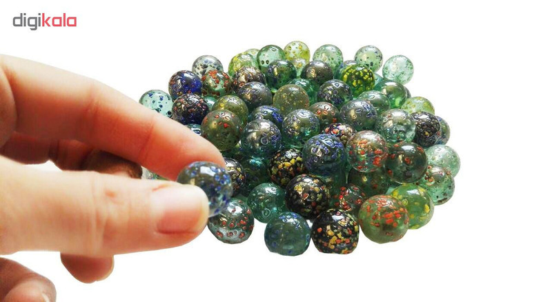 تیله مدل A02 بسته 35 عددی