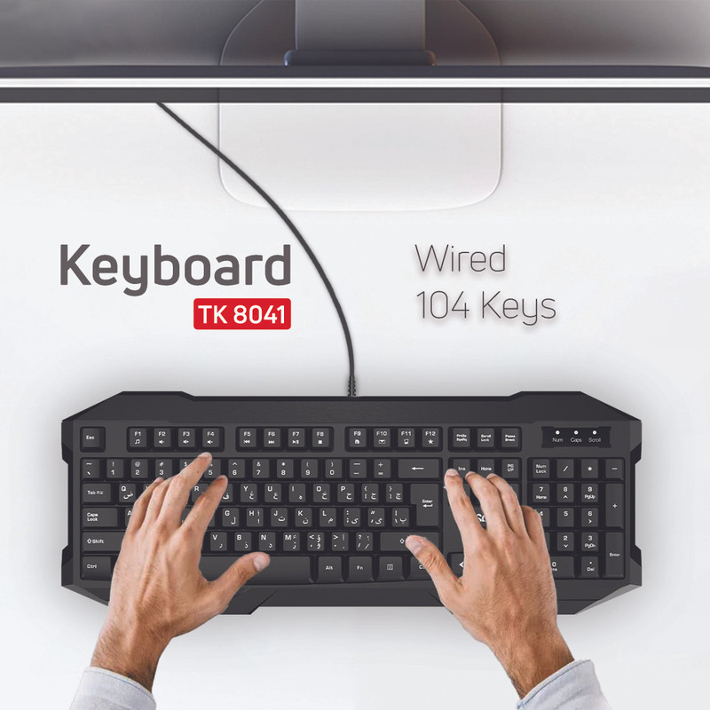 کیبورد تسکو مدل TK 8041