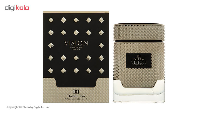 ادوپرفیوم مردانه دندلیون مدل Vision حجم 100 میلی لیتر