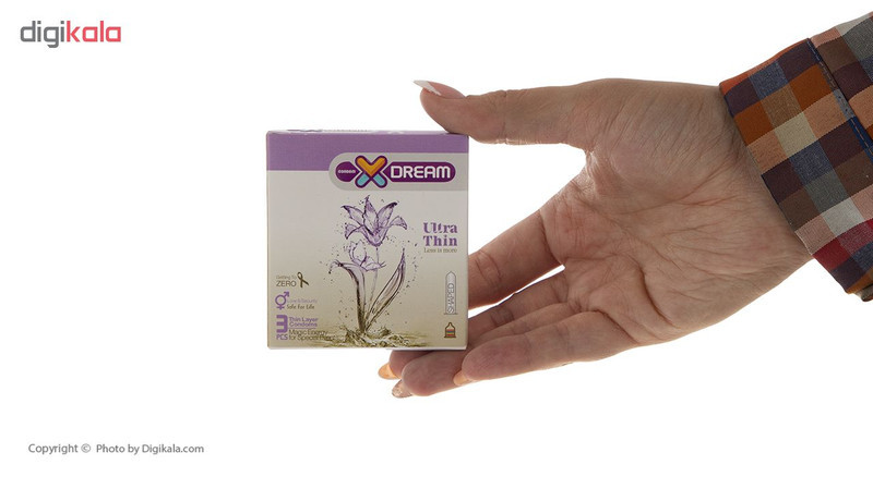 کاندوم ایکس دریم مدل Ultra Thin بسته 3 عددی