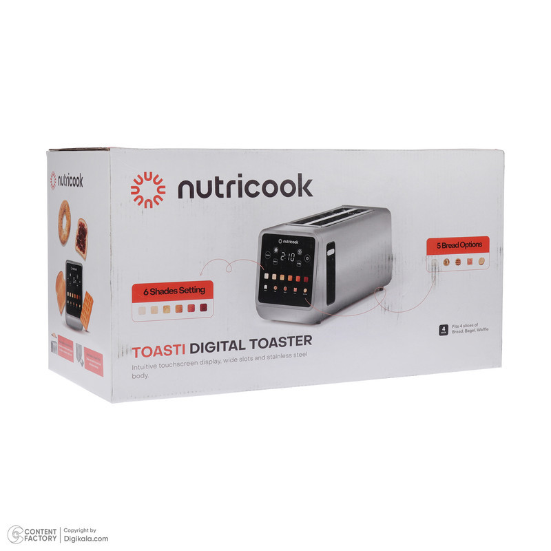 توستر چهار اسلایس نوتریکوک مدل NC-TS401