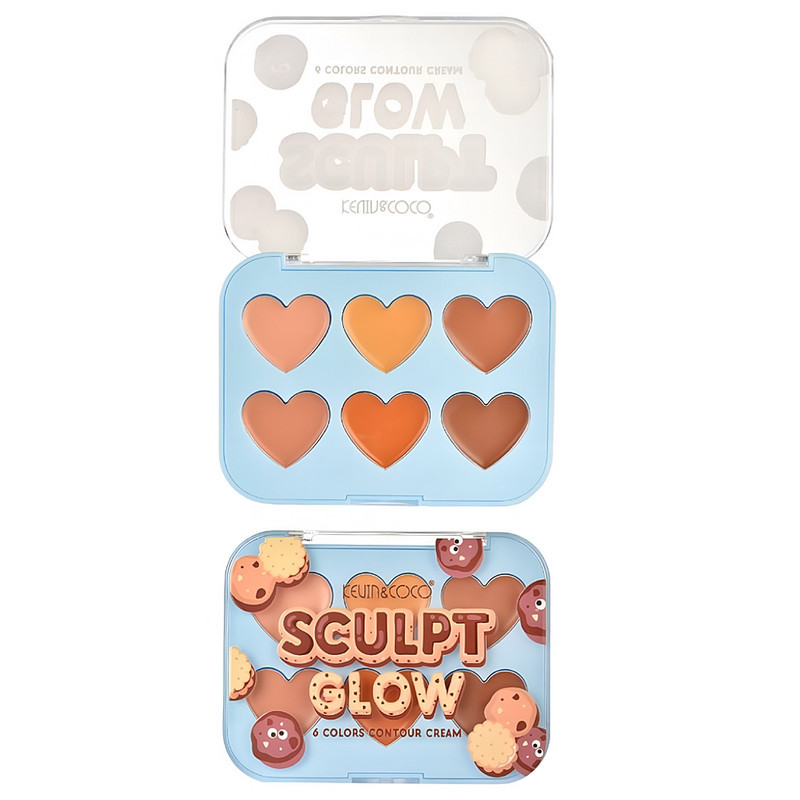 پالت کانتور کوین اند کوکو مدل soft taupe شماره 02
