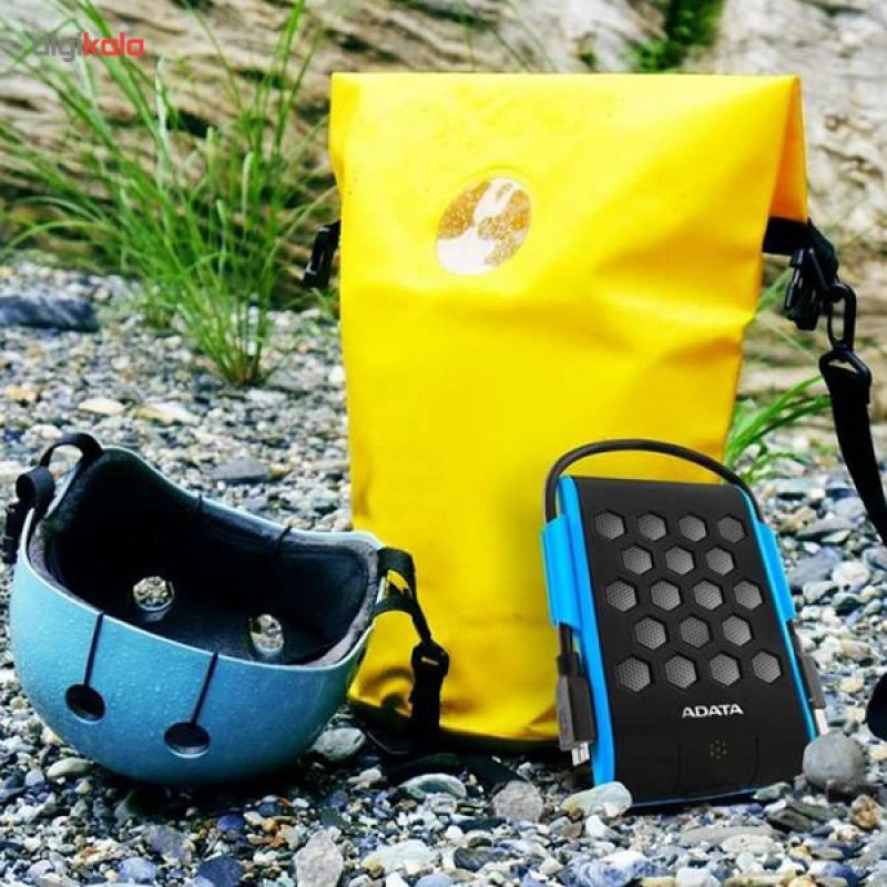 هارد اکسترنال ای دیتا مدل HD720 ظرفیت دو ترابایت دارای رابط USB Type-A 3.2
