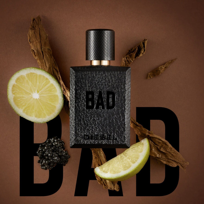 ادو تویلت مردانه دیزل مدل Bad حجم 100 میلی لیتر