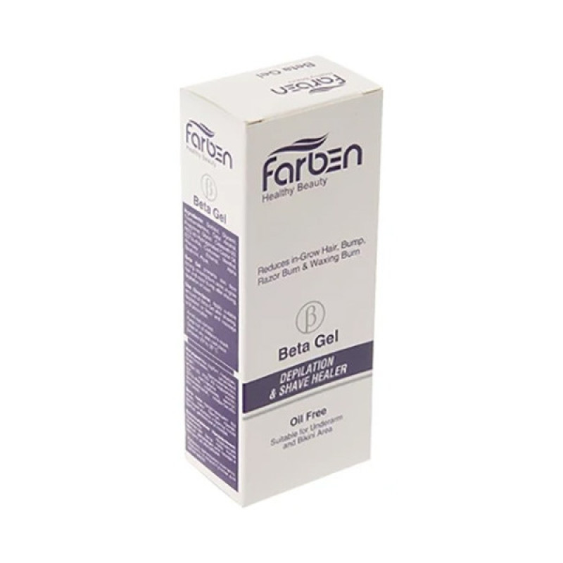 ژل اصلاح افتر شیو فاربن مدل beta حجم 75 میلی لیتر مجموعه 2 عددی