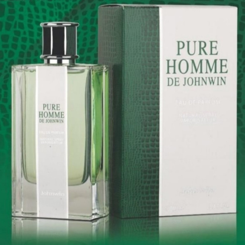 ادو پرفیوم مردانه جانوین مدل PURE HOMME با رایحه ملایم و تلخ حجم 100 میلی لیتر