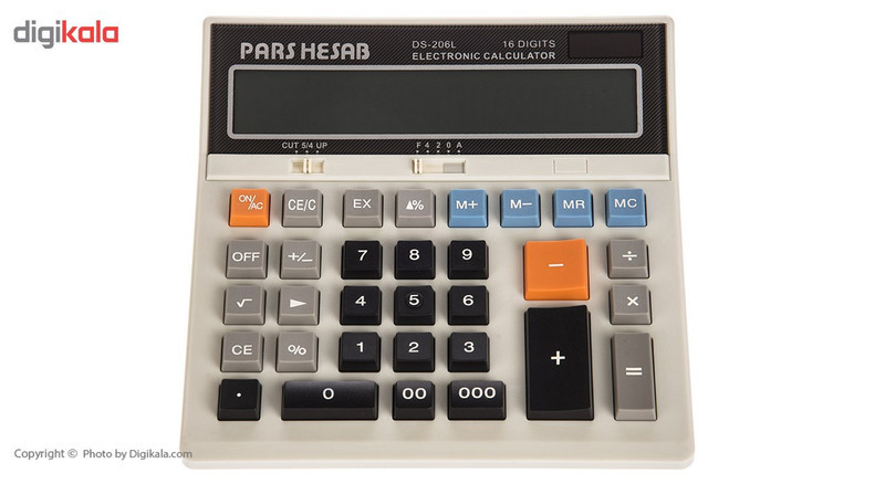 ماشین حساب پارس حساب مدل DS-206L
