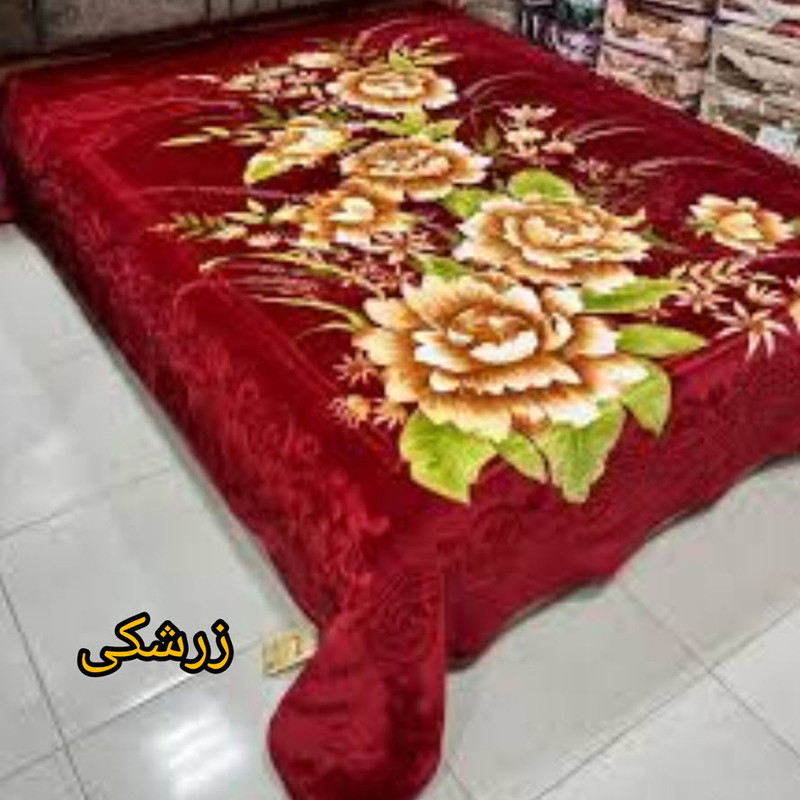 پتو 1 نفره گلبافت مدل 110 سایز 220x160 سانتی‌متر