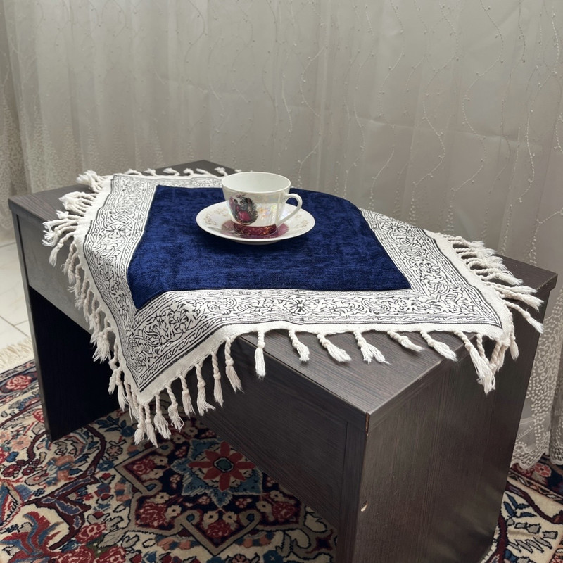 رومیزی مدل مخمل سایز 40x40 سانتی‌متر