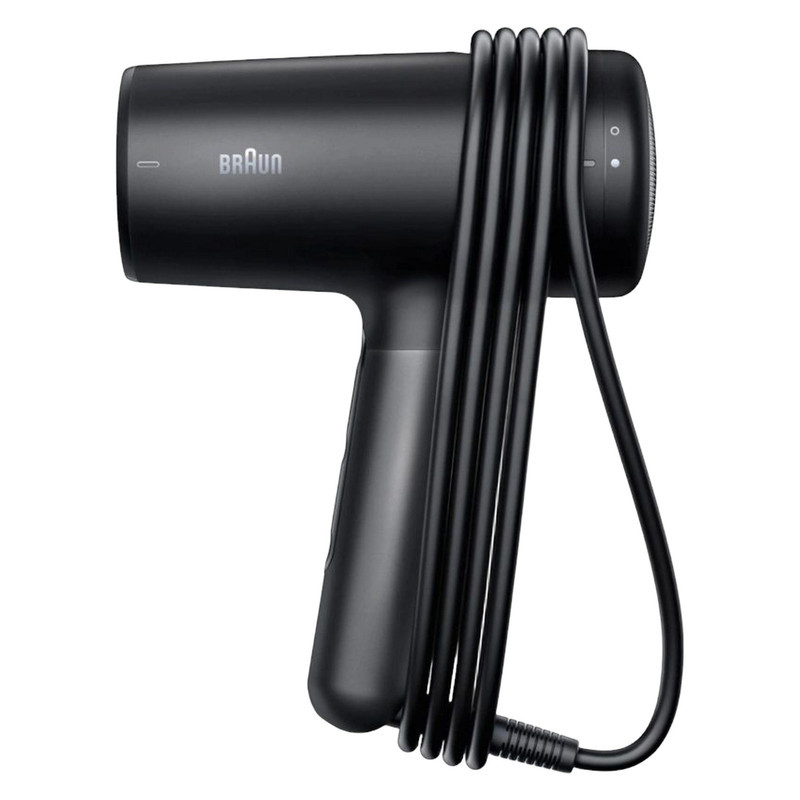 سشوار حرفه‌ای 2100 وات براون مدل HD425، موتور DC، وزن 500 گرم، دارای سری دیسپانسر، متمرکز‌کننده باریک با ویژگی فرکنندگی، صاف‌کنندگی، حجم‌دهندگی، با قابلیت تنظیم دما