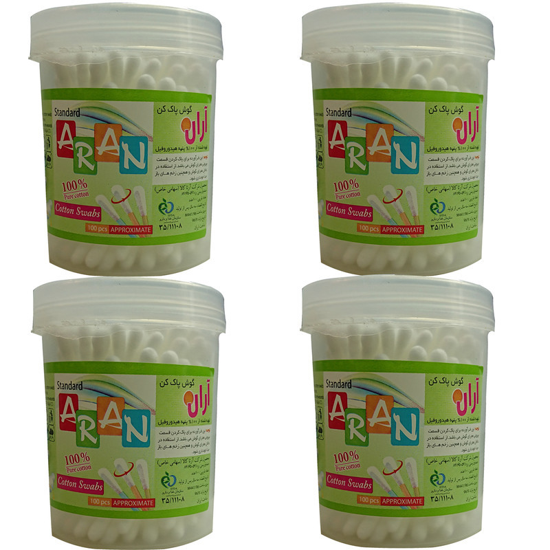 گوش پاک کن آران مدل APPROXIMATE بسته 4 عددی