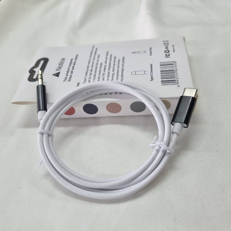 کابل تبدیل usb-c به AUX مدل JH-030 طول 1 متر