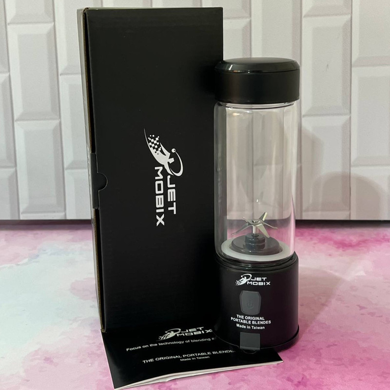 شیکر شارژی جت موبیکس مدل Black Jet گنجایش 0.45 لیتر