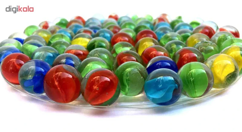 تیله مدل collorss بسته 200 عددی