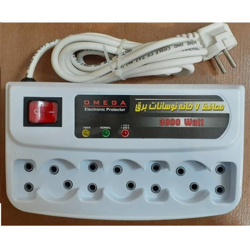 محافظ ولتاژ امگا مدل 7 خانه