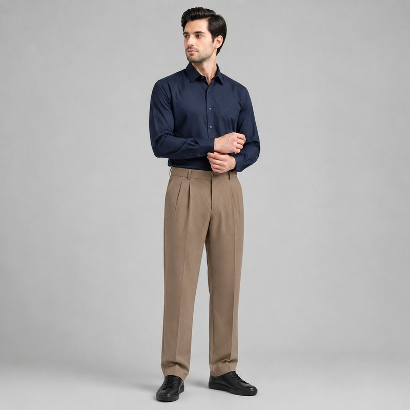 شلوار بگ مردانه دبل مازراتی مدل SA-1015
