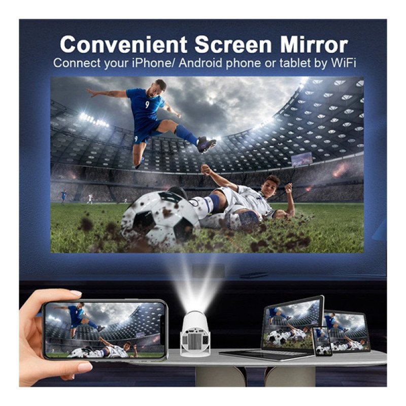 ویدئو پروژکتور مدل HY300 PRO با رزولوشن 1280x720|HD
