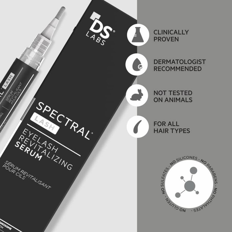 سرم تقویت‌کننده مژه دی اس لابراتوریس مدل Advanced Revitalizing حجم 24 میلی‌لیتر
