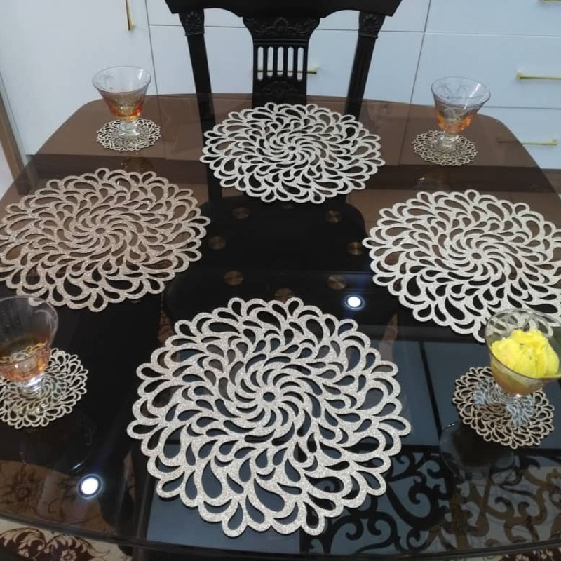 رومیزی مدل باران کد 31
