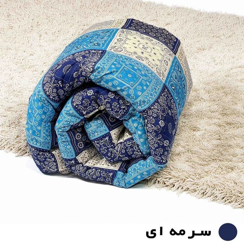 لحاف دونفره مانیکاهوم مدل چهل تکه پلاس Cheheltekeh plus  سایز 200*220 سانتی‌ متر