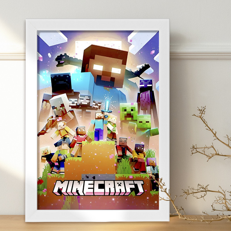 تابلو خندالو طرح ماینکرافت (Minecraft) کد F14388