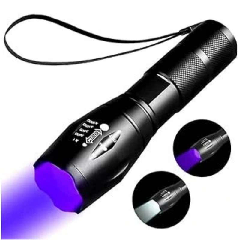 چراغ قوه دستی مدل 2 UV