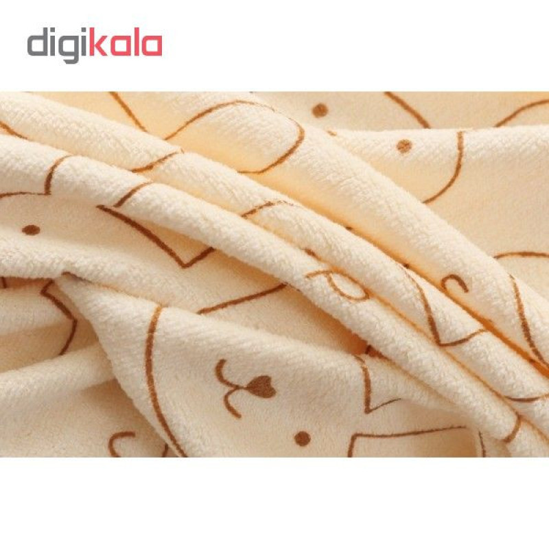 حوله استخری طرح خرگوش سایز 70*1‌40 سانتی متر بسته 3 عددی
