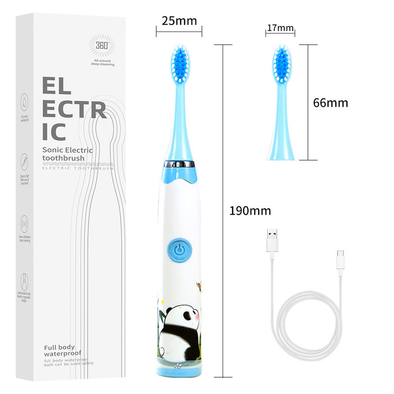 مسواک برقی مدل ultrasonic به همراه ۵ سری یدک