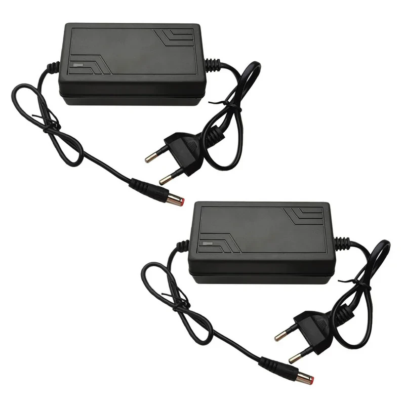 آداپتور دوربین مداربسته 12 ولت 2 یاس مدل AC 180-260v بسته 2 عددی