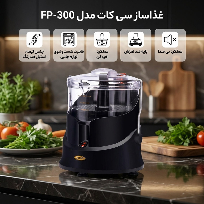غذاساز سی کات مدل FP-300