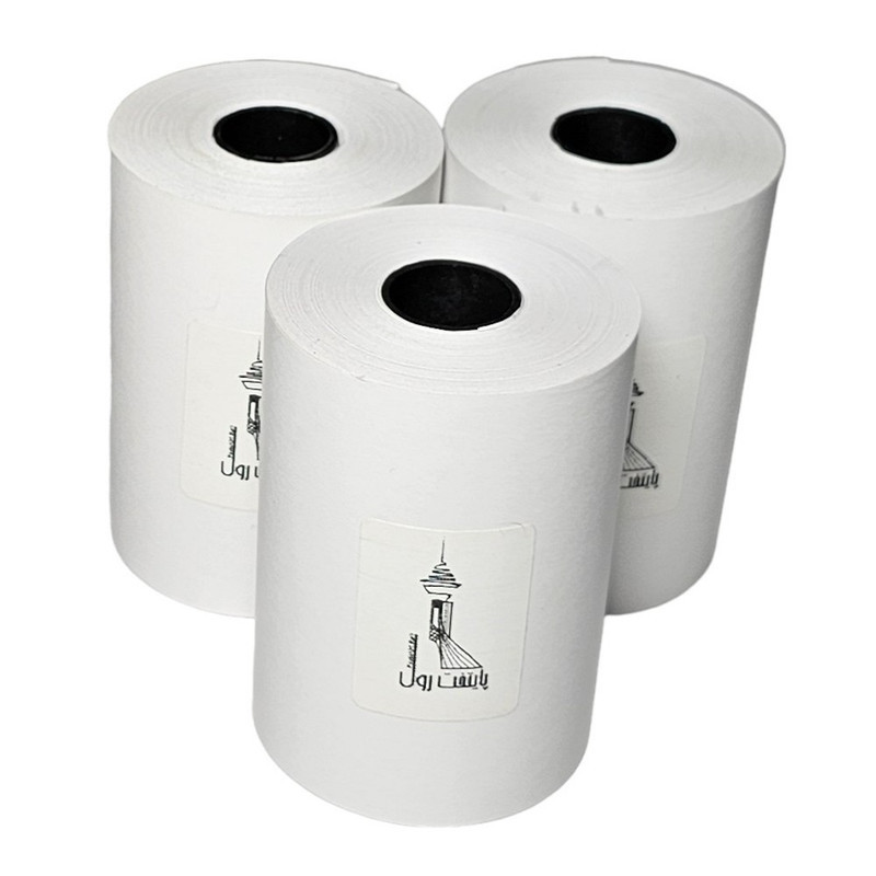 کاغذ پرینتر حرارتی پایتخت رول مدل W80mm بسته 80 عددی