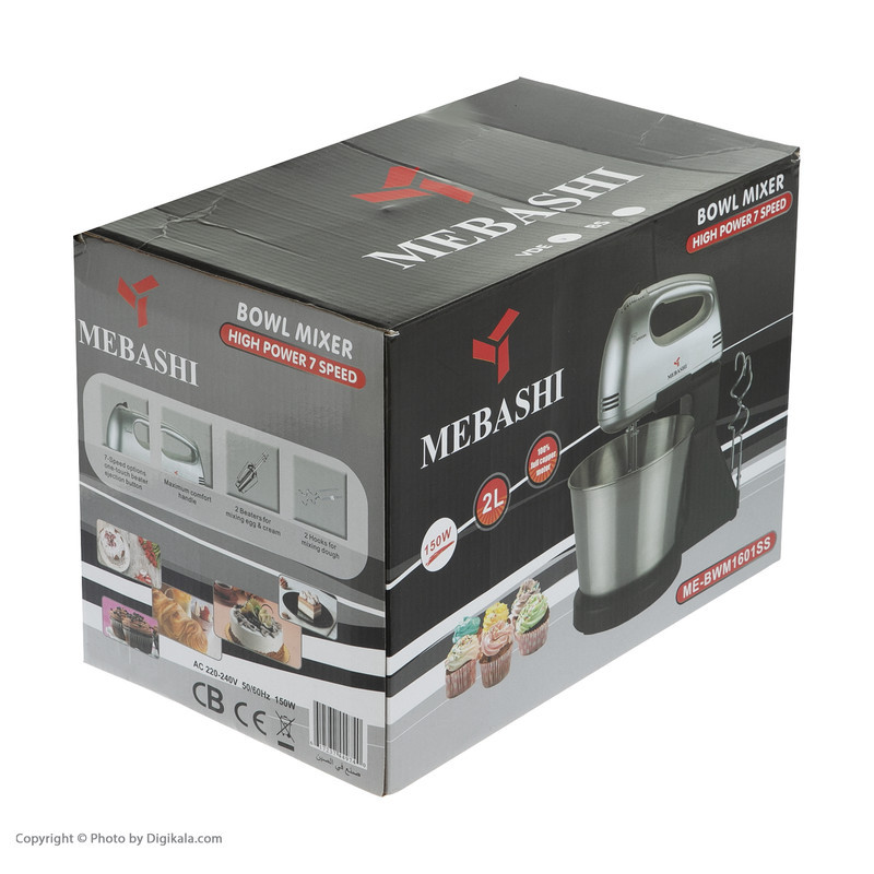 همزن برقی مباشی مدل ME-BWM1601SS
