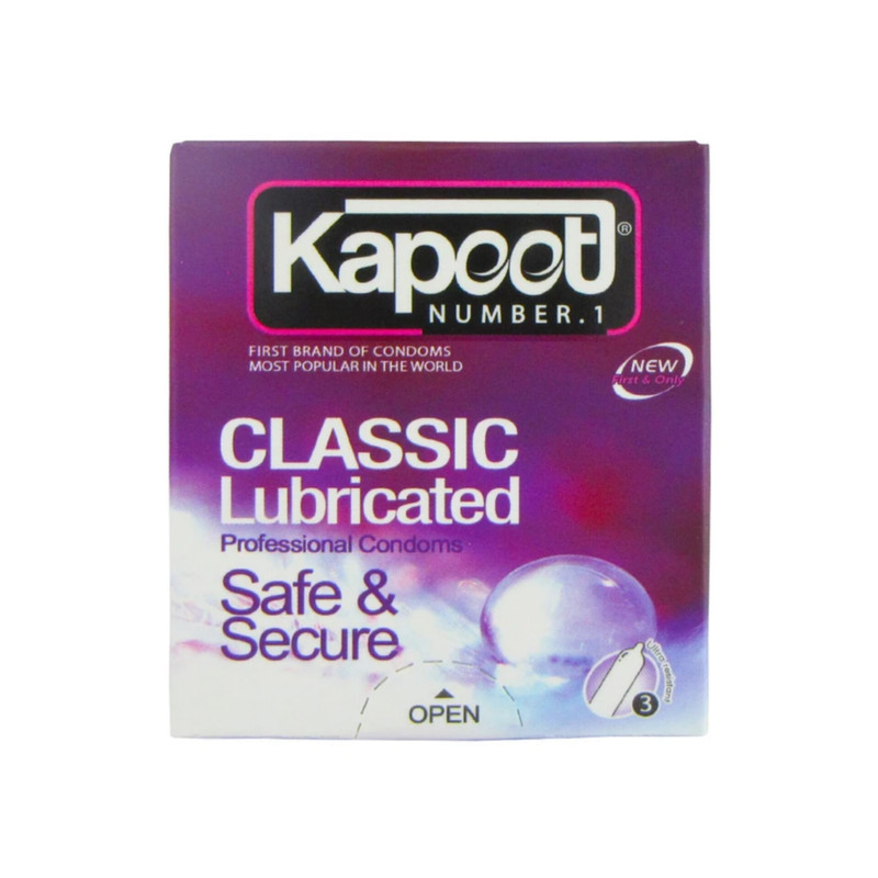 کاندوم کلاسیک کاپوت مدل LUBRICATED بسته 12 عددی به همراه کاندوم کلاسیک کاپوت مدل LUBRICATED بسته 3 عددی