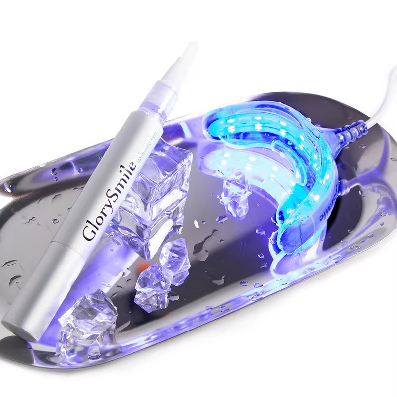 کیت بلیچینگ سفیدکننده دندان گلوری اسمایل مدل GS-001W به همراه قلم ژل سفید کننده بسته 4 عددی