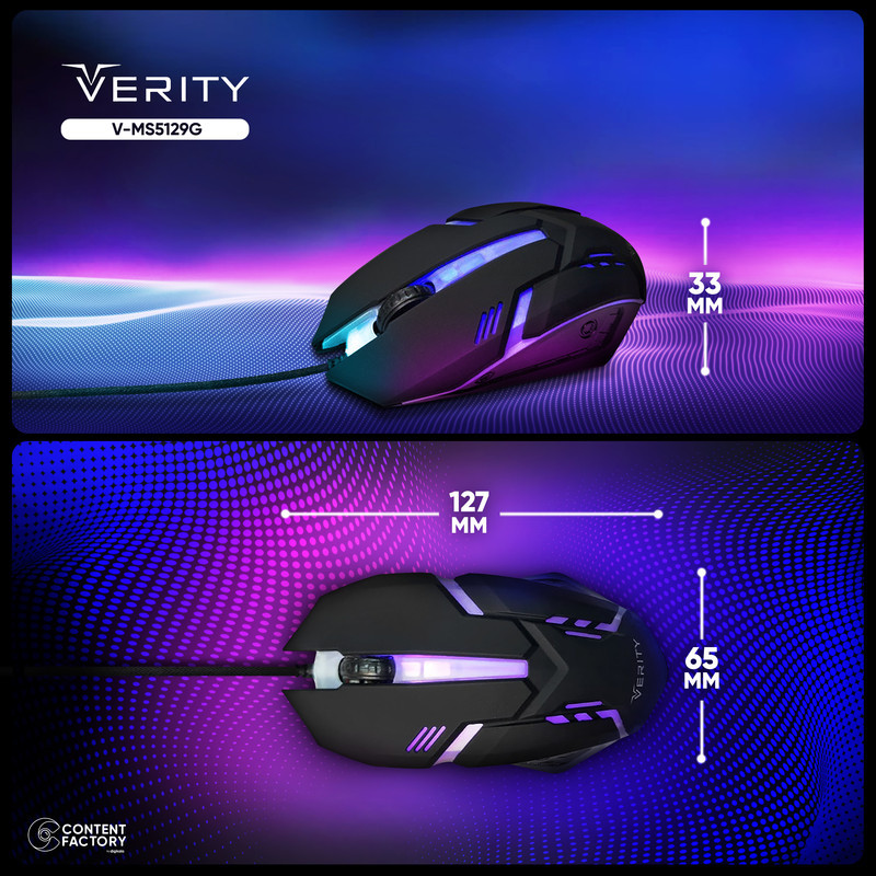 ماوس مخصوص بازی وریتی مدل V-MS5123G