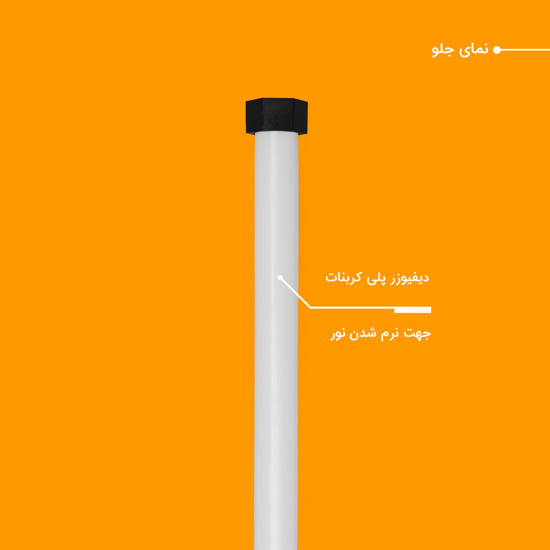 نور ثابت ال ای دی RGB چیکولایت مدل RGB100