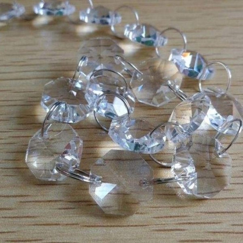 پرده ریشه ای آریا کریستال مدل هلال سایز 150x150 سانتی متر