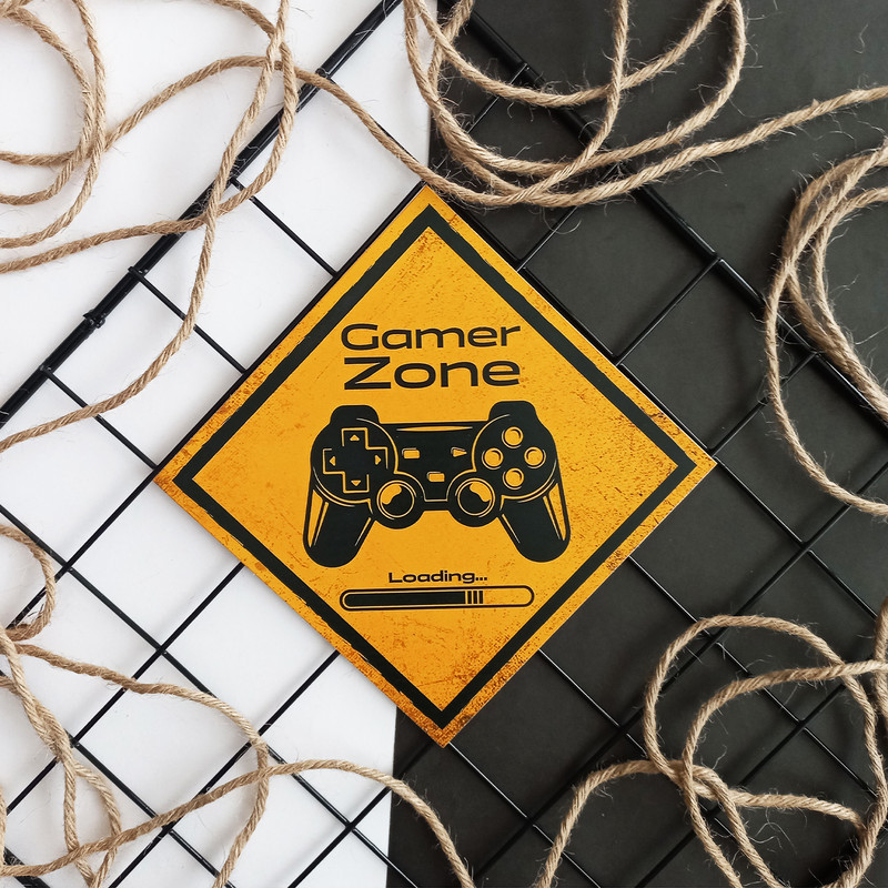 پوستر مدل گیمینگ طرح Gamer Zone
