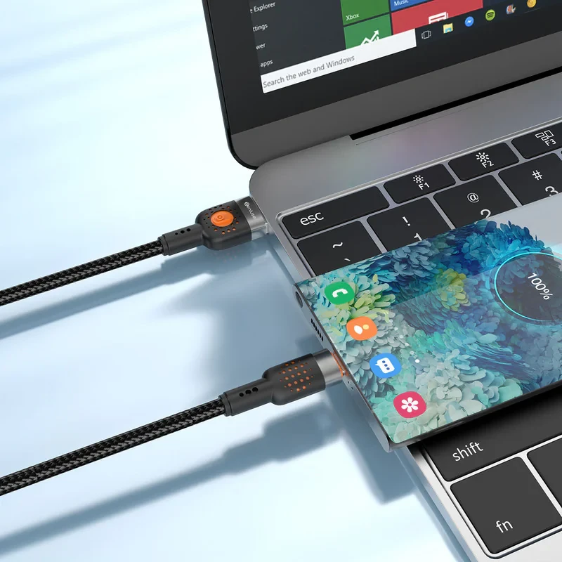 کابل تبدیل USB به USB-C بنیوس مدل BE-CA13 طول 1 متر