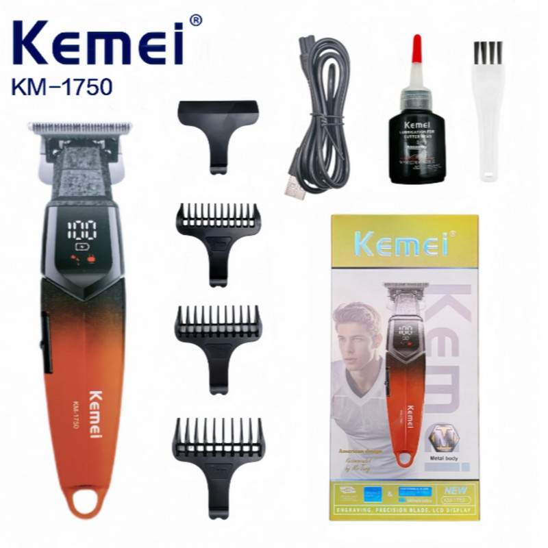 ماشین اصلاح موی سر و صورت شارژی کیمی مدل KM-1750